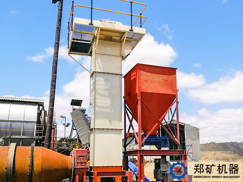 坦桑尼亞TH250斗式提升機設備案例